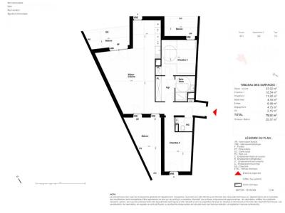 Louer Appartement 79 m2 Carquefou