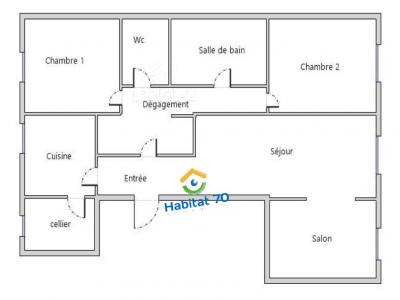 For rent Lure 4 rooms 76 m2 Haute saone (70200) photo 0