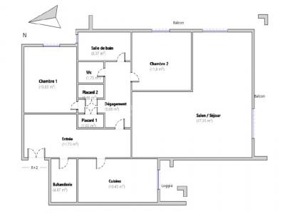 Annonce Vente 4 pi�ces Appartement Bordeaux 33