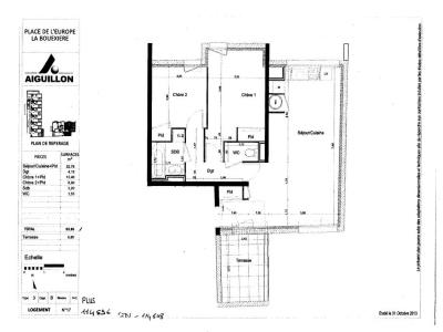 For rent Bouexiere 3 rooms 63 m2 Ille et vilaine (35340) photo 2