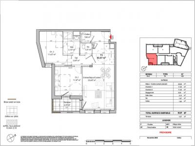 For rent Mans 3 rooms 63 m2 Sarthe (72000) photo 1