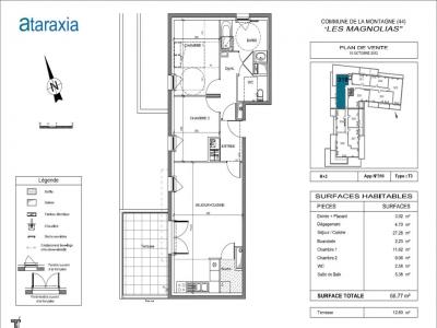 Annonce Location 3 pi�ces Appartement Montagne 44