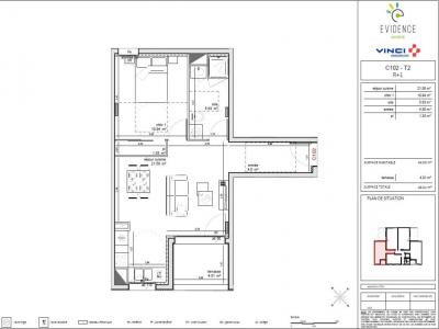 Louer Appartement 44 m2 Amiens
