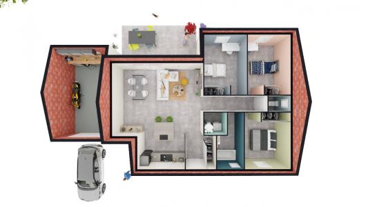 Acheter Maison 80 m2 Loriol-sur-drome