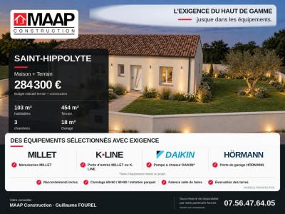For sale Saint-hippolyte 4 rooms 103 m2 Charente maritime (17430) photo 0