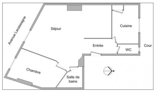 Louer Appartement Lyon-3eme-arrondissement 716 euros