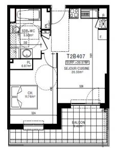 Annonce Location 2 pi�ces Appartement Clermont-ferrand 63