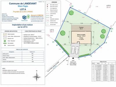 Acheter Terrain 482 m2 Landevant
