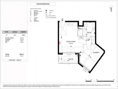 For rent Fontenay-aux-roses 2 rooms 39 m2 Hauts de Seine (92260) photo 1