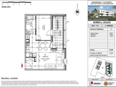 Louer Appartement 44 m2 Strasbourg