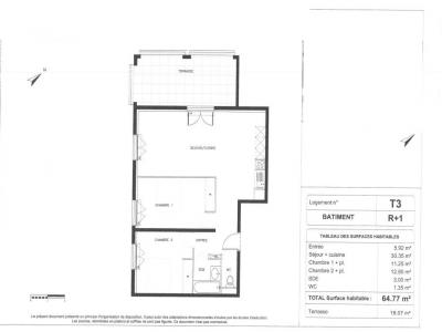 Acheter Appartement 64 m2 Juvignac
