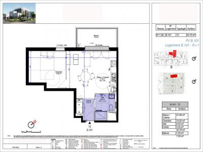 Annonce Location 2 pi�ces Appartement Luisant 28