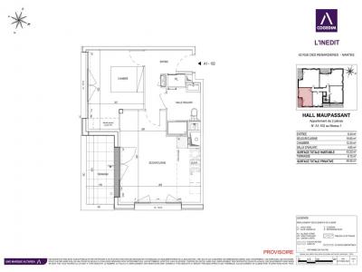 For rent Nantes 2 rooms 43 m2 Loire atlantique (44100) photo 1