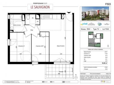 Annonce Location 3 pi�ces Appartement Perpignan 66