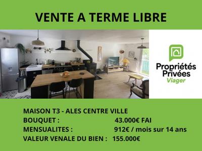 Life-annuity Ales 3 rooms 65 m2 Gard (30100) photo 0