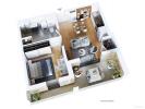 For rent Apartment Avrille  39 m2 2 pieces