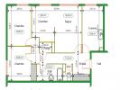 Location Appartement Genlis  4 pieces 76 m2