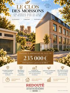 For sale Reims 5 rooms 95 m2 Marne (51100) photo 0