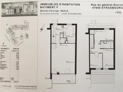 For rent Strasbourg 4 rooms 95 m2 Bas rhin (67000) photo 0
