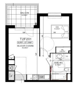 Annonce Location 2 pi�ces Appartement Clermont-ferrand 63