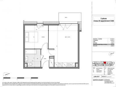 For rent Valenciennes 2 rooms 42 m2 Nord (59300) photo 2