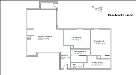 Annonce Vente 3 pi�ces Appartement Dinard 35