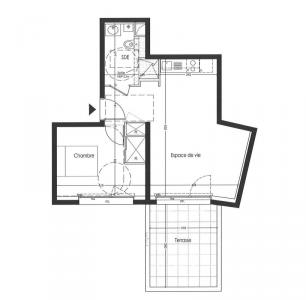 Louer Appartement Nantes 614 euros