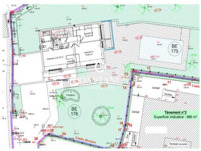 Acheter Terrain 1221 m2 Gaude