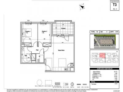 Annonce Location 3 pi�ces Appartement Perpignan 66