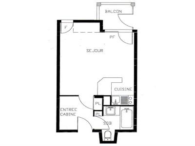 For sale Trouville-sur-mer 1 room 24 m2 Calvados (14360) photo 3