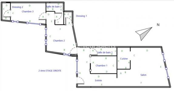 Acheter Appartement 101 m2 Paris-4eme-arrondissement