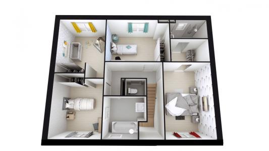 For sale 5 rooms 90 m2 Rhone (69320) photo 3