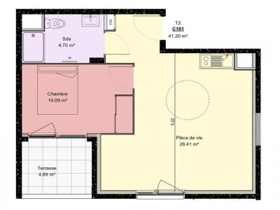 Annonce Vente 2 pi�ces Appartement Dijon 21