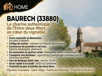 Acheter Terrain Baurech Gironde