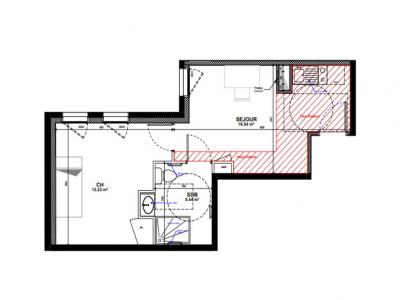 Annonce Location 2 pi�ces Appartement Lyon-7eme-arrondissement 69