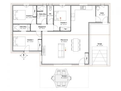 Acheter Maison 101 m2 Saint-martin-d'ardeche