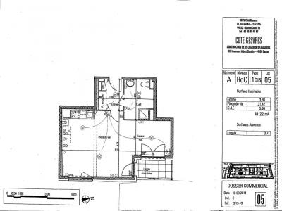 For rent Nantes 1 room 41 m2 Loire atlantique (44300) photo 3