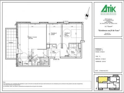 Louer Appartement 67 m2 Essert