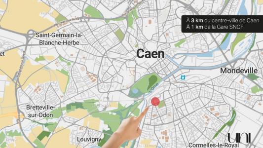 For sale Caen 3 rooms 70 m2 Calvados (14000) photo 4