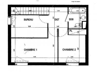 For rent Nantes 4 rooms 80 m2 Loire atlantique (44200) photo 1