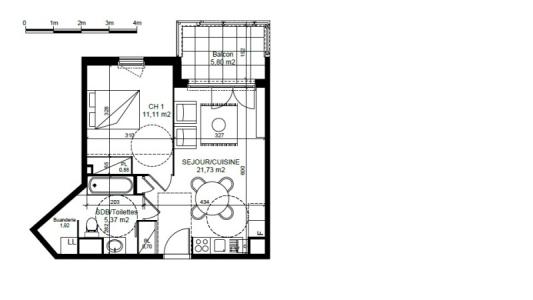 Annonce Location 2 pi�ces Appartement Saint-priest 69