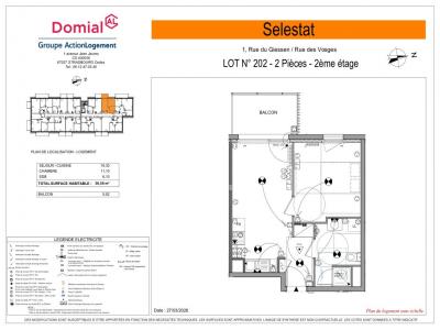 Annonce Location 2 pi�ces Appartement Selestat 67