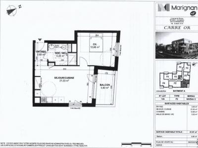 Louer Appartement 41 m2 Brumath