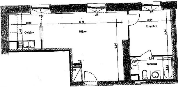 Louer Appartement 43 m2 Nantes