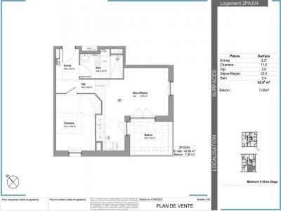 For rent Strasbourg 2 rooms 42 m2 Bas rhin (67200) photo 1
