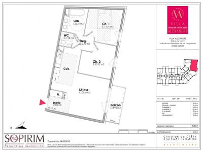 Louer Appartement 60 m2 Dijon