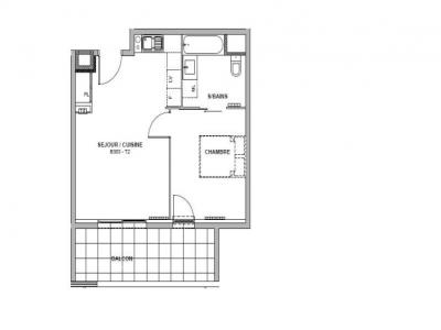 For rent Agde 2 rooms 39 m2 Herault (34300) photo 1