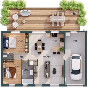 Acheter Maison 69 m2 Pierric