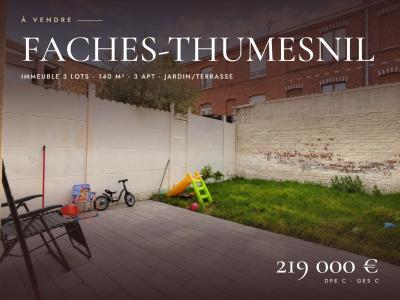 For sale LES HAUTS DE FACHES 140 m2 Nord (59155) photo 0