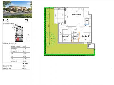 For sale Sauvian 3 rooms 58 m2 Herault (34410) photo 1